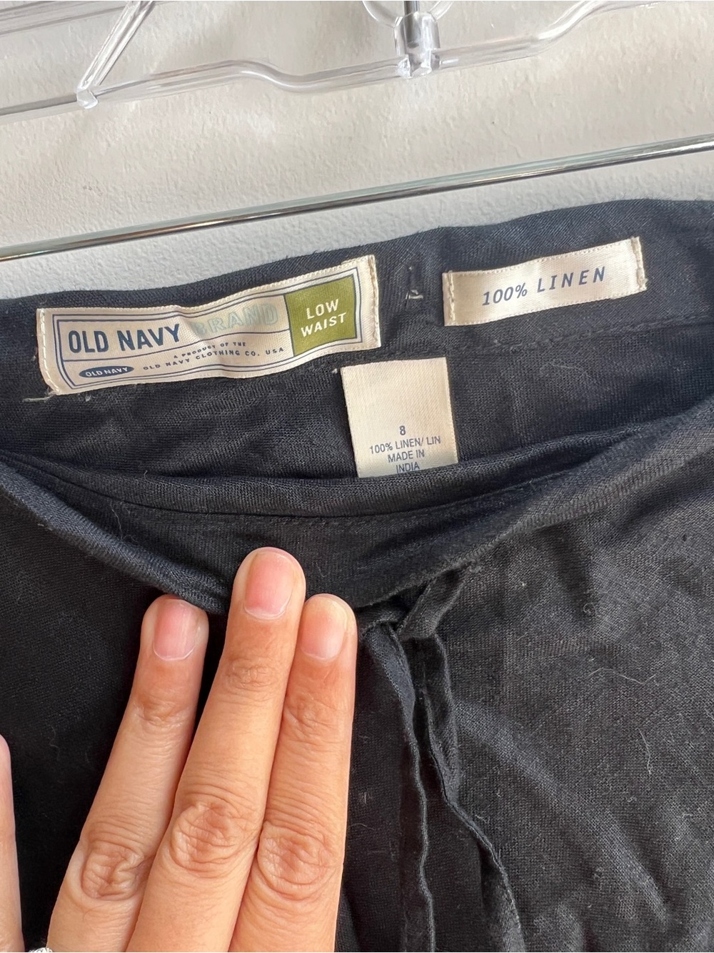 Old Navy skirt size 8 linen EUC - Picture 2 of 3